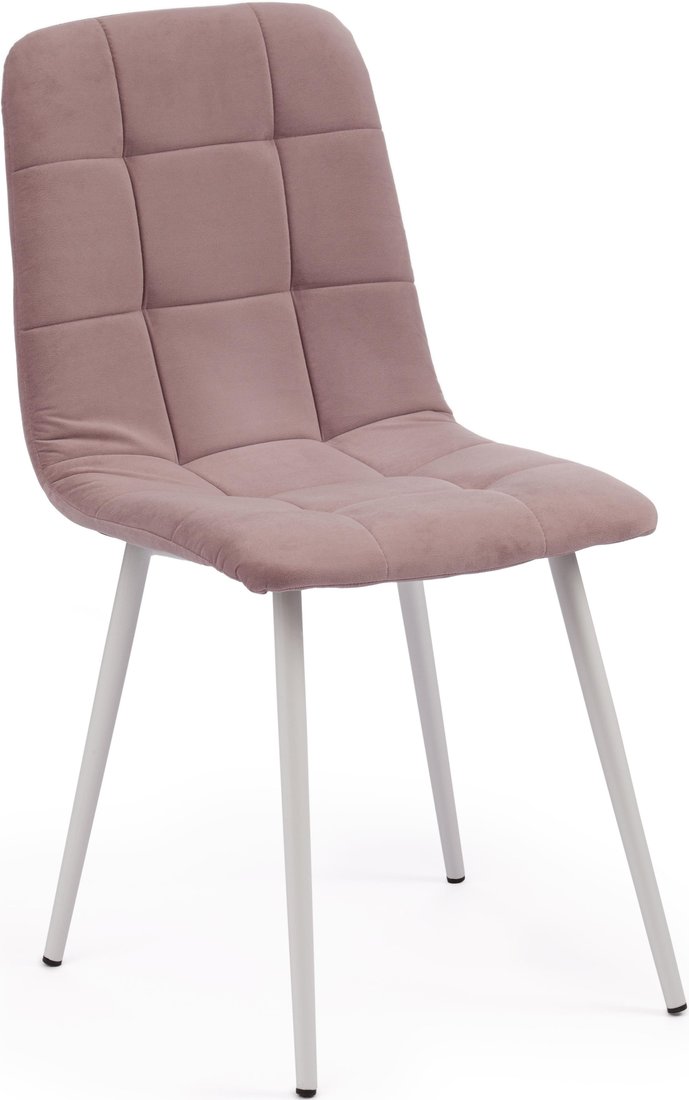 

Стул TetChair Chilly Max (велюр/металл, лавандовый 34/белый)
