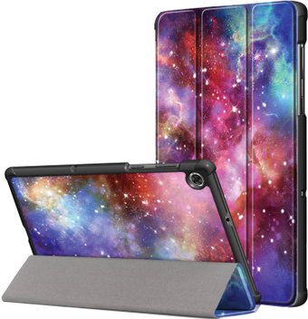 Чехол для планшета JFK Smart Case для Lenovo Tab M10 HD 2nd Gen TB-X306 (галактика)