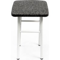 Табурет ВВР Классик (серый/белый, рогожка)