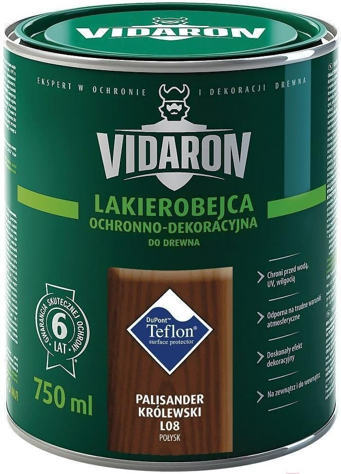 

Лак Vidaron Лакобейц L08 0.75 л (королевский палисандр)