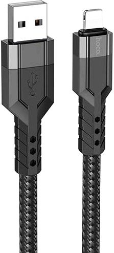 

Кабель Hoco U110 USB Type-A - Lightning (1.2 м, черный)