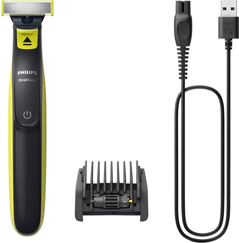 

Триммер для бороды и усов Philips OneBlade Face QP2724/20
