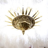 Подвесная люстра L'Arte Luce Feather lamp L03408.02