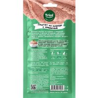 Лакомство для кошек Triol Snack Bar Паштет из курицы с макрелью (40 г)