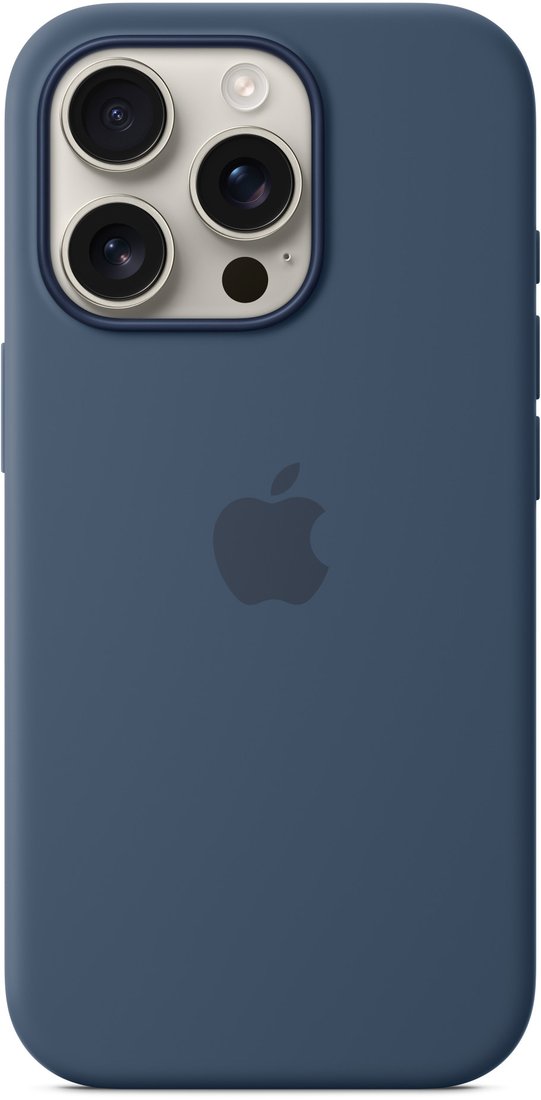 

Чехол для телефона Apple MagSafe Silicone Case для iPhone 16 Pro (синий)