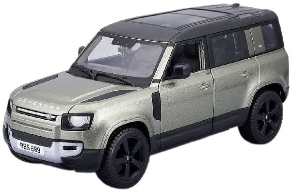 

Внедорожник Bburago Land Rover Defender 2022 18-21101 (зеленый)
