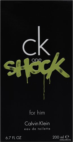 Туалетная вода Calvin Klein Ck One Shock For Him EdT (200 мл)