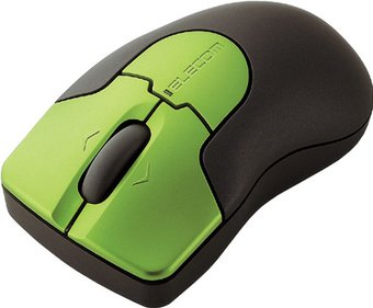Elecom MICRO GRAST Wireless Mouse Neon Green (13047)