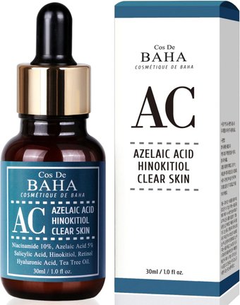  Cos de Baha Сыворотка для лица Azelaic Acid Hinokitiol Clear Skin (30 мл)