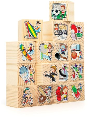 Кубики Анданте Кубики Спорт RDI-D462a