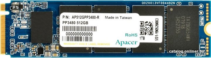 SSD Apacer PP3480 512GB AP512GPP3480-R