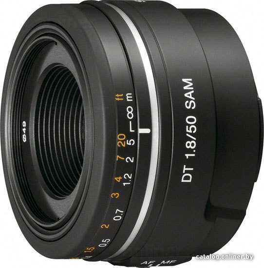 Sony DT 50mm F1.8 SAM (SAL50F18) объектив купить в Минске