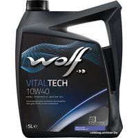 Моторное масло Wolf VitalTech 10W-40 5л