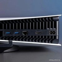 Игровая приставка Sony PlayStation 5 Slim (2 геймпада, белый/черный)