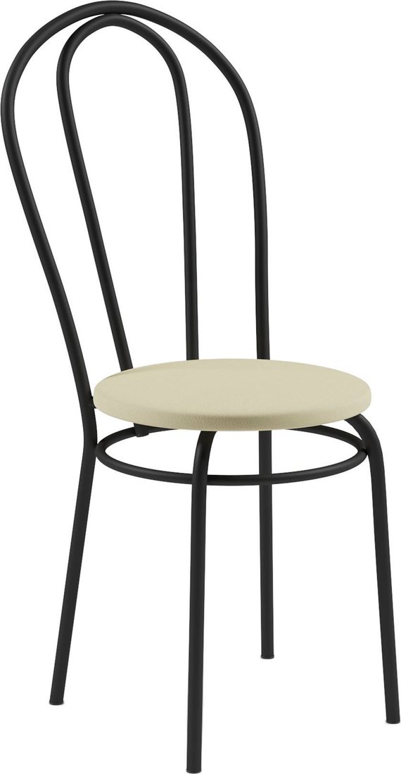 

Стул Mio Tesoro Тюльпан (бежевый/черный)