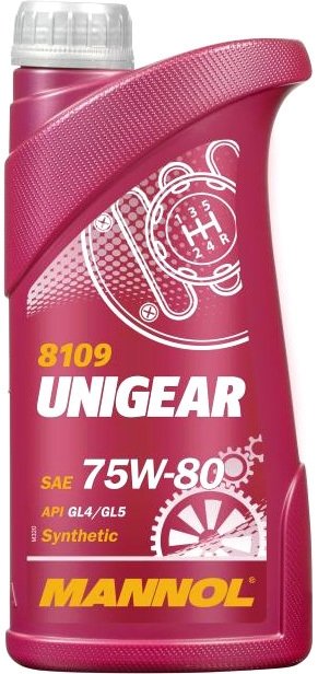 

Трансмиссионное масло Mannol Unigear 75W-80 1л