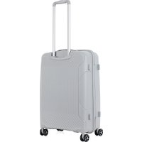 Чемодан-спиннер 4 ROADS 8001-M 65 см (светло-серый)