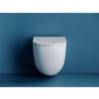 Унитаз подвесной Ceramica Nova Vogue CN4008T (белый, с креплением и сиденьем)