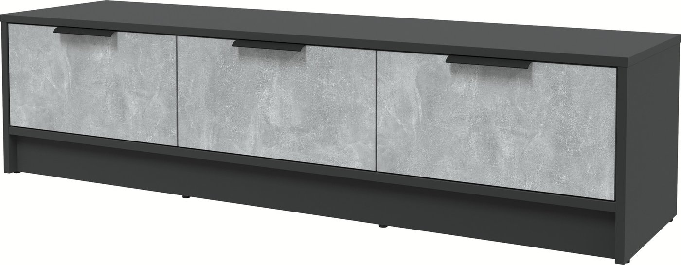 

Тумба Интерлиния ТВ Концепт КТ-ТВ3-35 (бетон/антрацит)