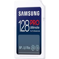 Карта памяти Samsung PRO Ultimate SDXC 128GB (с кардридером)