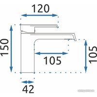Смеситель Rea Hass Chrome B6206