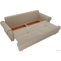 Диван Лига диванов Сплин 101679 (микровельвет, бежевый)