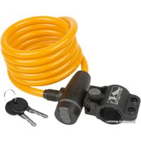 Тросовый велосипедный замок M-Wave S 10.18 (оранжевый)