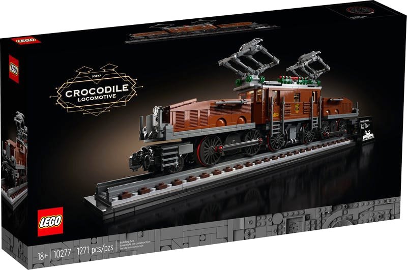 

Конструктор LEGO Creator 10277 Крокодил Локомотив