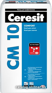 Клей для плитки Ceresit CM 10 Comfort (25 кг)