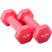 Набор гантелей OKPRO OK1001A-1 2x1кг (розовый)