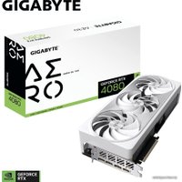 Видеокарта Gigabyte GeForce RTX 4080 16GB Aero OC GV-N4080AERO OC-16GD