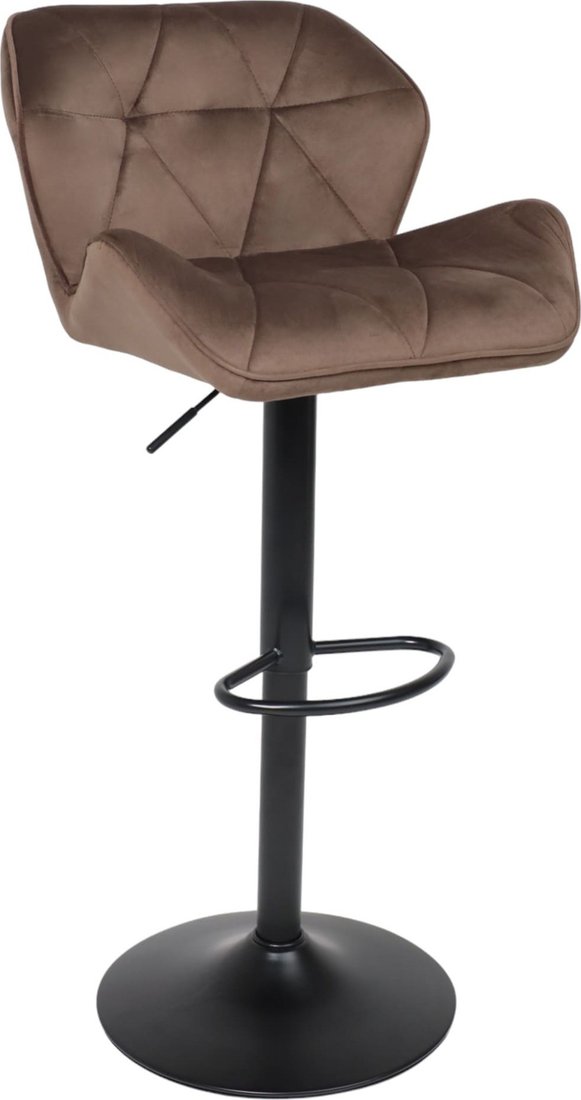 

Стул AksHome Berlin 70475 (шоколадный велюр HCJ-10/черный)