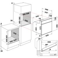 Электрический духовой шкаф Whirlpool AKP 471/NB/01