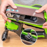 Ленточная шлифмашина Greenworks G24BS 3100607CUA (с 1-им АКБ)