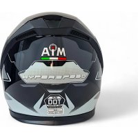 Мотошлем AIM JK526 526-023-XL (XL, серый/черный)