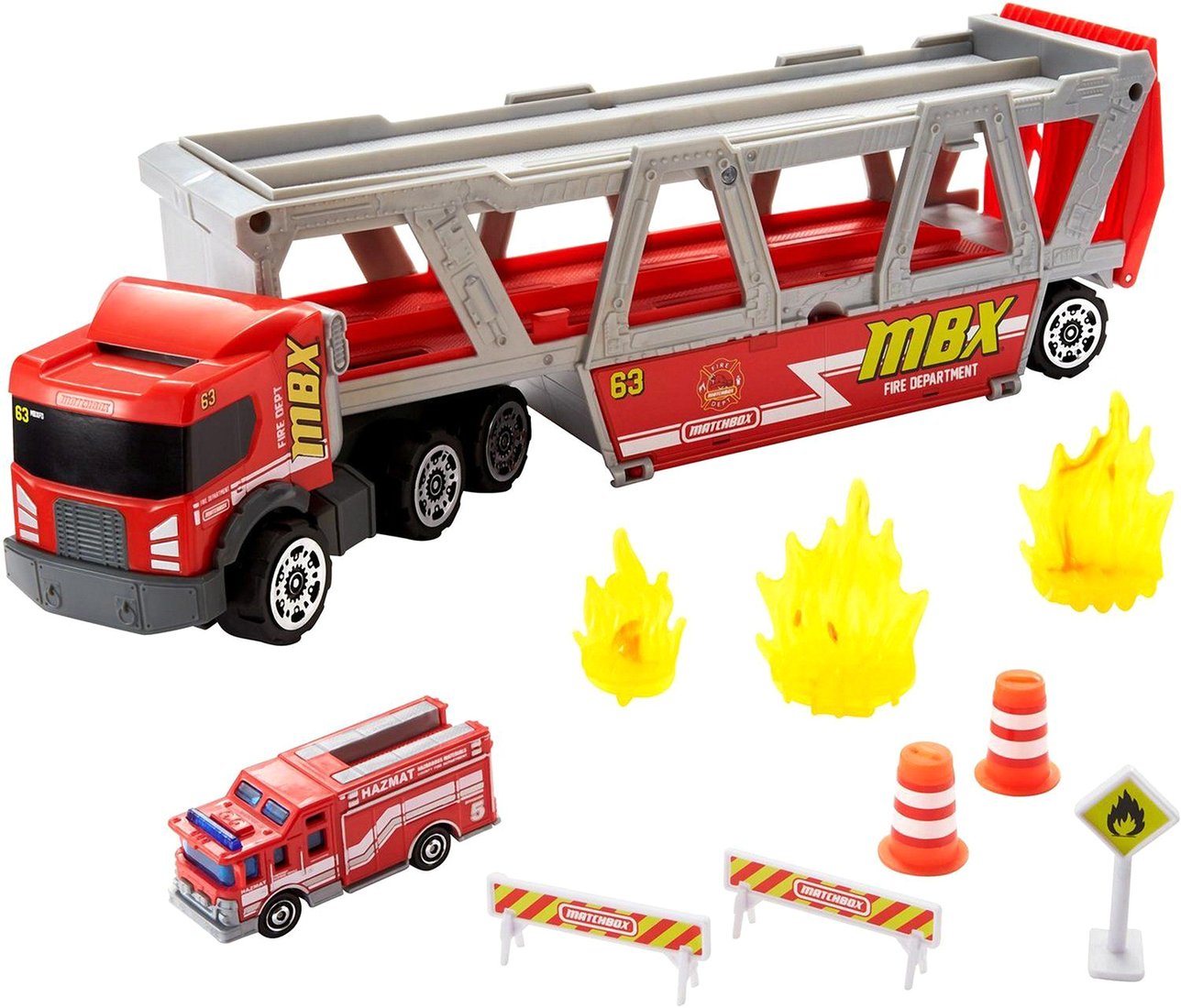 

Пожарная машина Matchbox Пожарный тягач GWM23