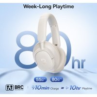 Наушники Baseus Bass BH1 NC (бежевый)