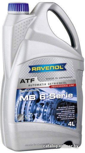 Трансмиссионное масло Ravenol ATF MB 6-Serie 4л