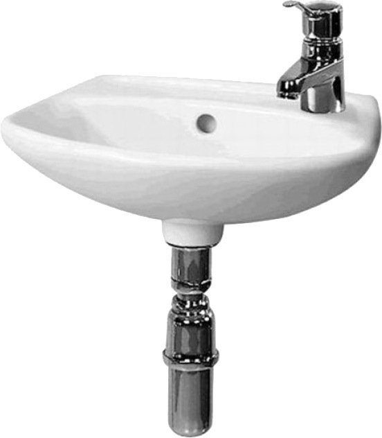 

Умывальник Jika Lyra 40.5x30 (отв. под смеситель справа) [8.1527.1.000.106.1]