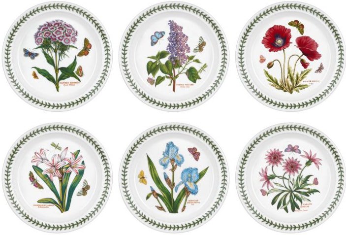 

Набор обеденных тарелок Portmeirion Botanic Garden/Original/Tableware BG05072