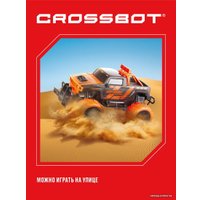 Автомодель Crossbot Джип Трофи Мастер 870596 (черный/оранжевый)