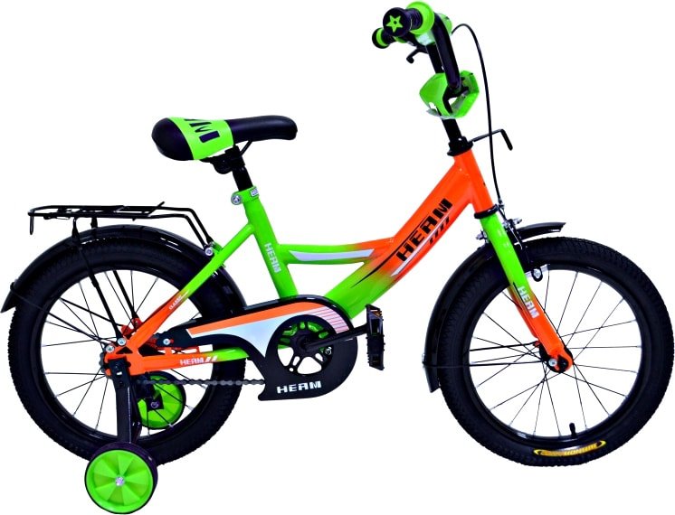 

Детский велосипед Heam Classic 16 (зеленый/оранжевый)