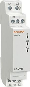 Реле контроля фаз Reletek RS-MV31/400