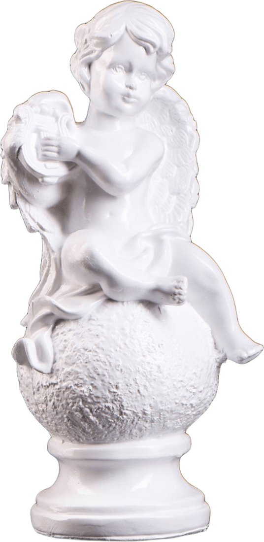 

Статуэтка Хорошие сувениры Ангел на шаре с арфой 9211469