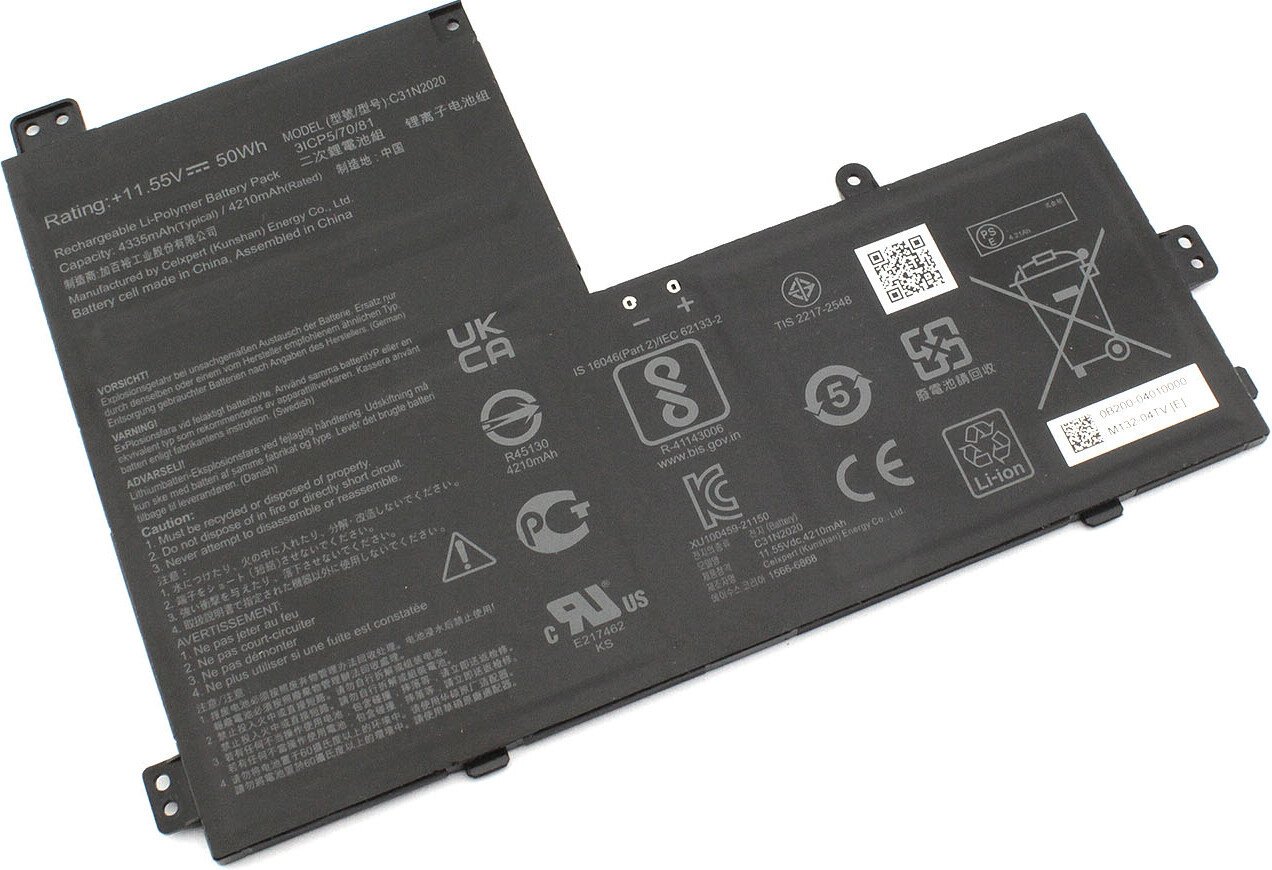 Аккумуляторы для ноутбуков ASUS C31N2020