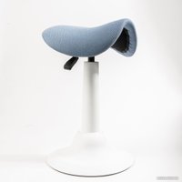 Офисное кресло Chair Meister Saddle (пластик белый/ткань синяя)