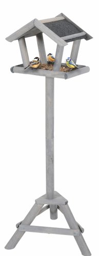 Кормушка для птиц БСМ Напольная 0004.02 (серый)