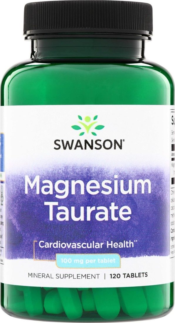 

БАД Swanson Magnesium Taurate 100 мг (120 таблеток)