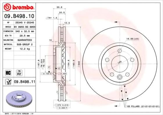 

Brembo 09B49810