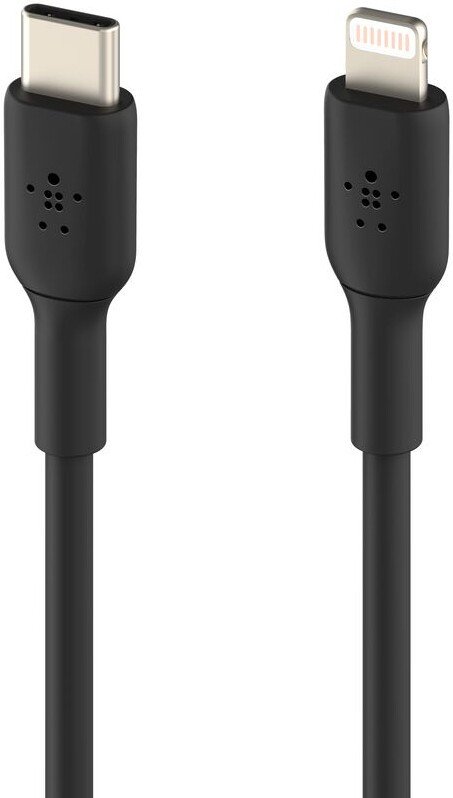 Кабель Belkin CAA003bt1MBK USB Type-C - Lightning (1 м, черный)